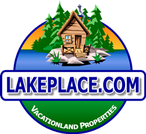 LAKEPLACE.COM - VACATIONLAND PROPERTIES Logo