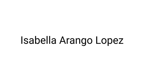 Isabella Arango Lopez Logo