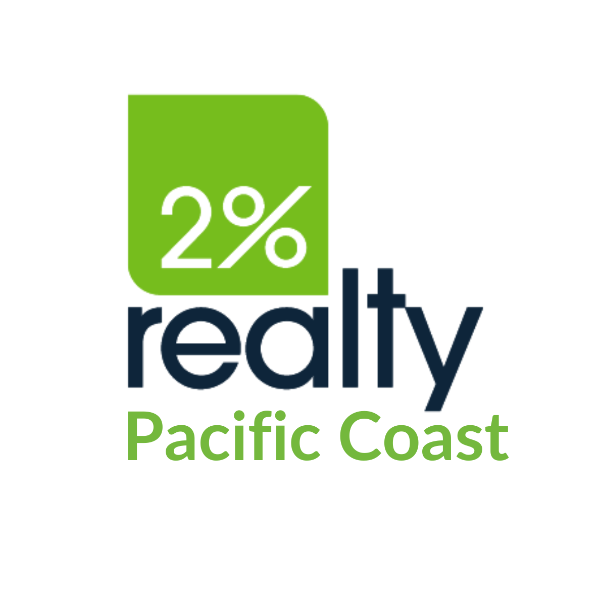 2% REALTY PACIFIC COAST Logo