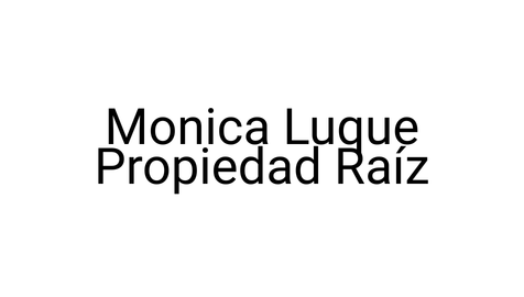 Monica Luque Propiedad Ra&iacute;z Logo